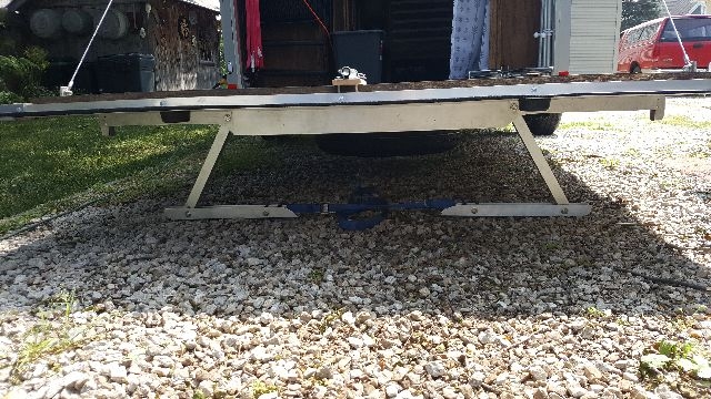 Rear Deck Support Deployed