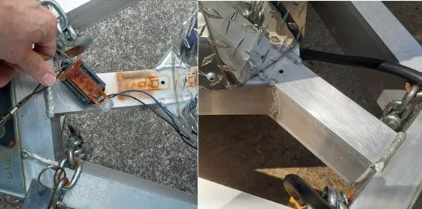 Breakaway Switch Rust Before and After