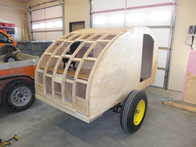 Galley hatch ready for inspection.