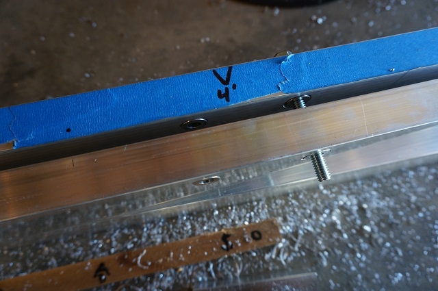 Axle side rail sister up close