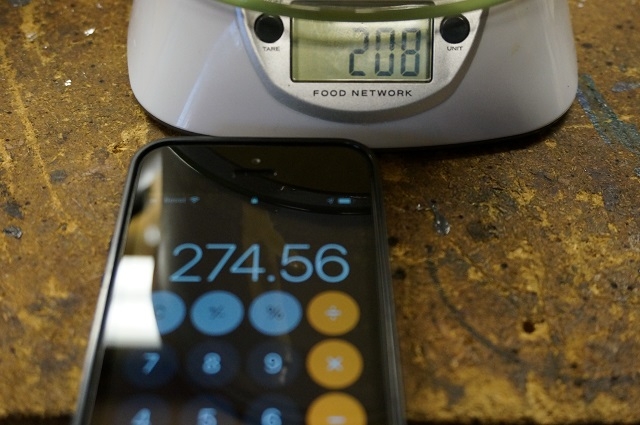 Epoxy weight