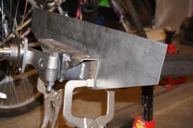 Axle Mounting Bracket final trim