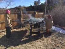 Mobile Welder in action