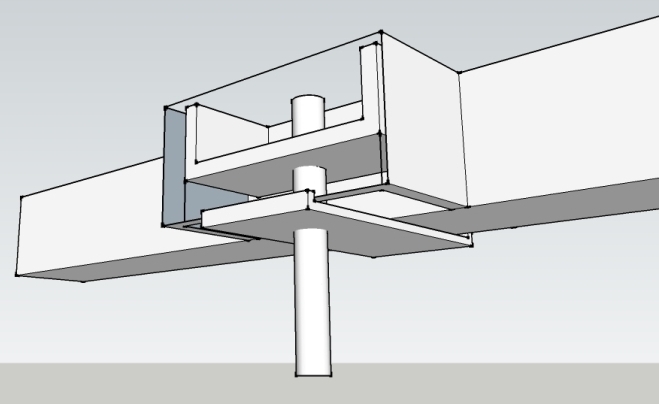 Fastner for attaching removable teardrop "pod"