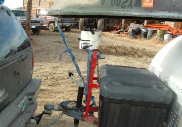 boat motor mount