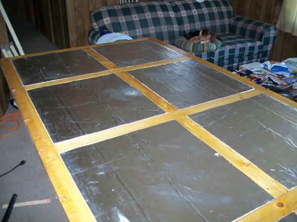 (0163) The insulation is all in place.