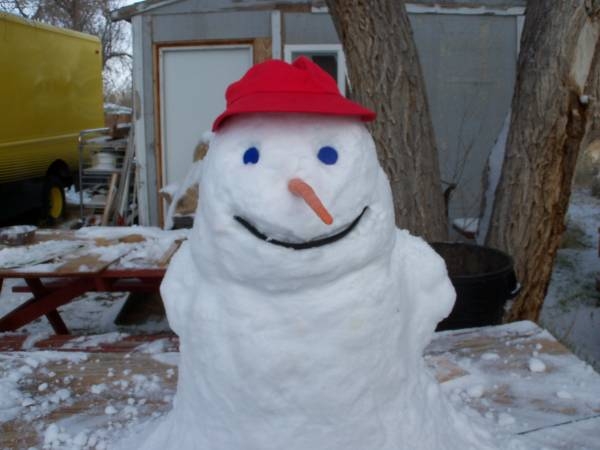 Terry's First Snowman