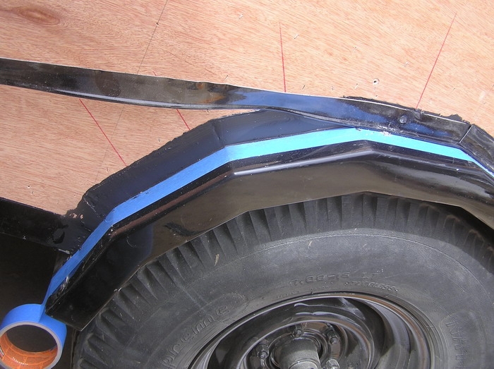 Welting at the fenders