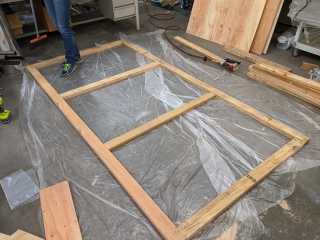 base frame 2x4s