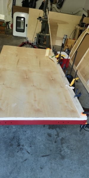 second wall frame bottom