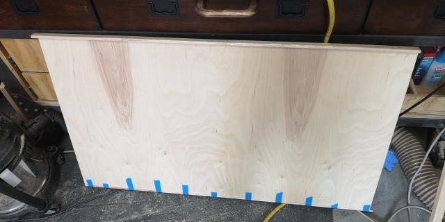 making counter and shelf edges