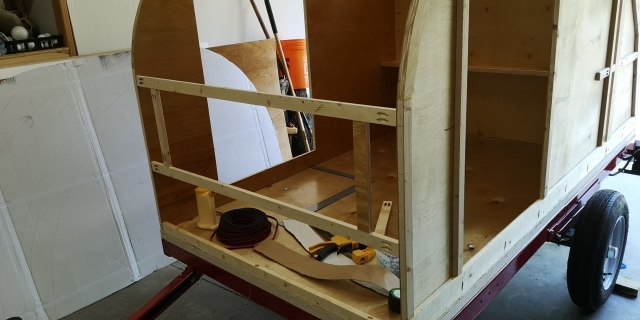 window frame completed