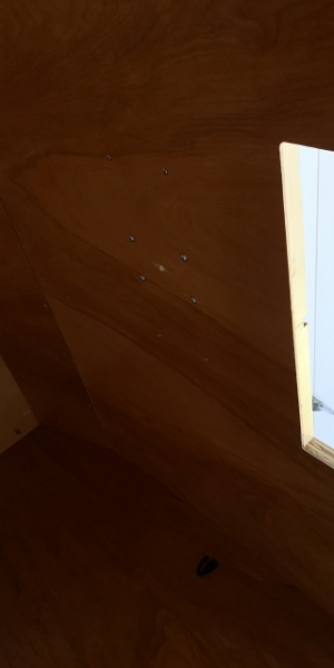ceiling light mounting holes