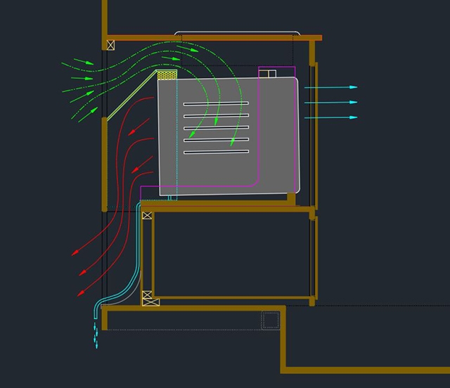 Scotty AC Ducting