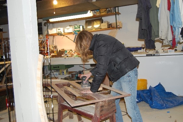sanding