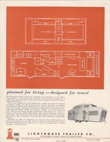 Lighthouse Duplex DD @1953 brochure pg2