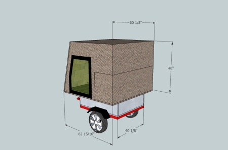 Camper on HF 48x40 Closed Rear