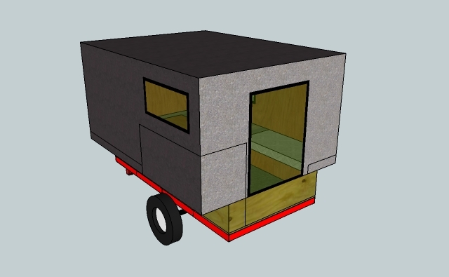 Bunker 6x8 Raised Rear