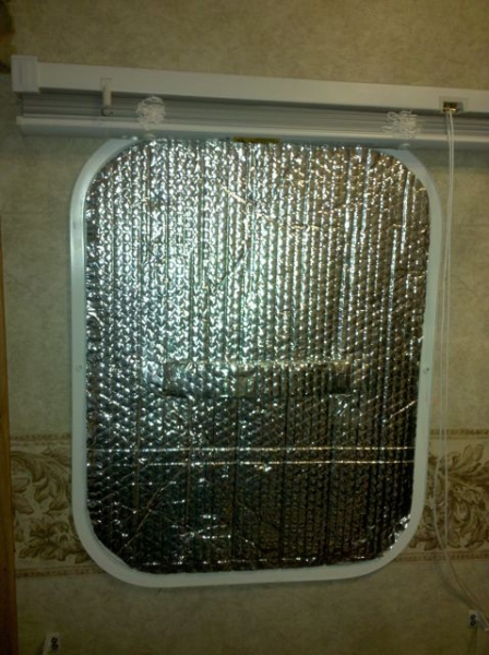 Reflectix panel small window
