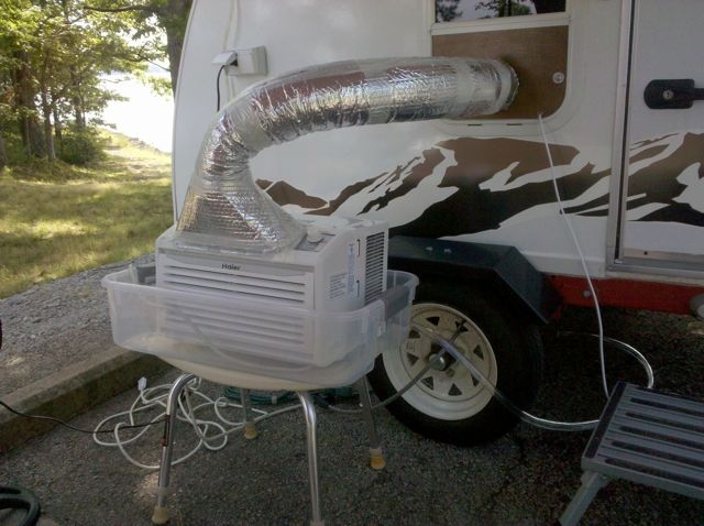 A/C in use