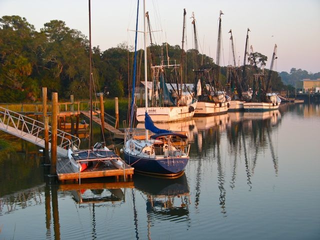 Georgia shrimp boats