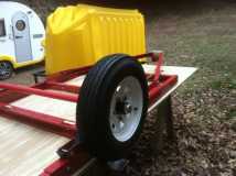 HF trailer w/wheels