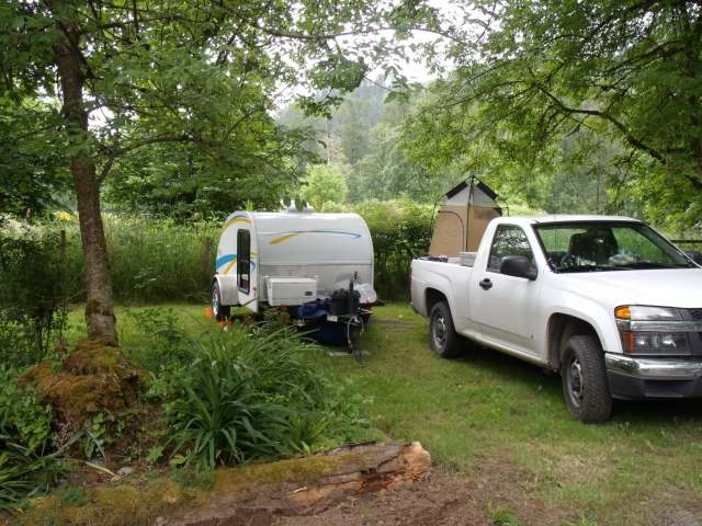 My spot at the chainsaw get together