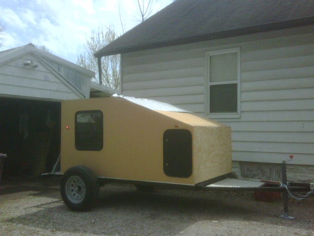 Skin on sides, waiting on tread-plate