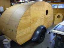 Rear view-ready for skin