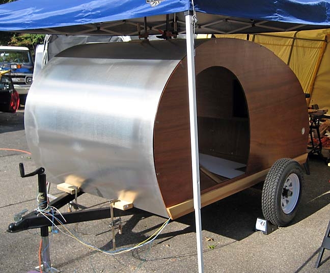 Dry fitting the roof aluminum