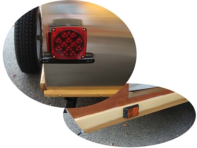 Trailer running lights