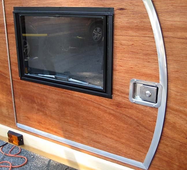 Door latches attached