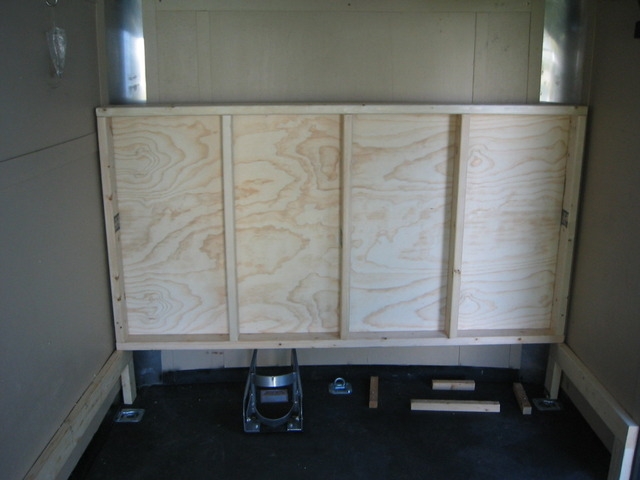 Lower Bed Folded Up