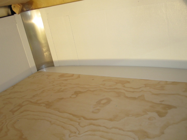 Filler Between Bunk and Front Wall