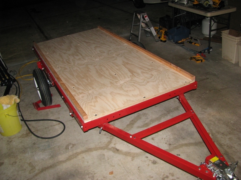 Floor Bolted to Frame