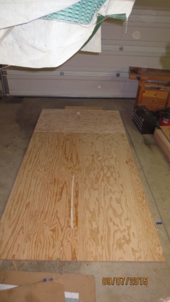 Topside of floor