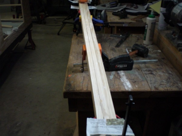 Making the large hinge spar