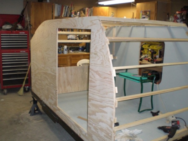 Spars complete - front