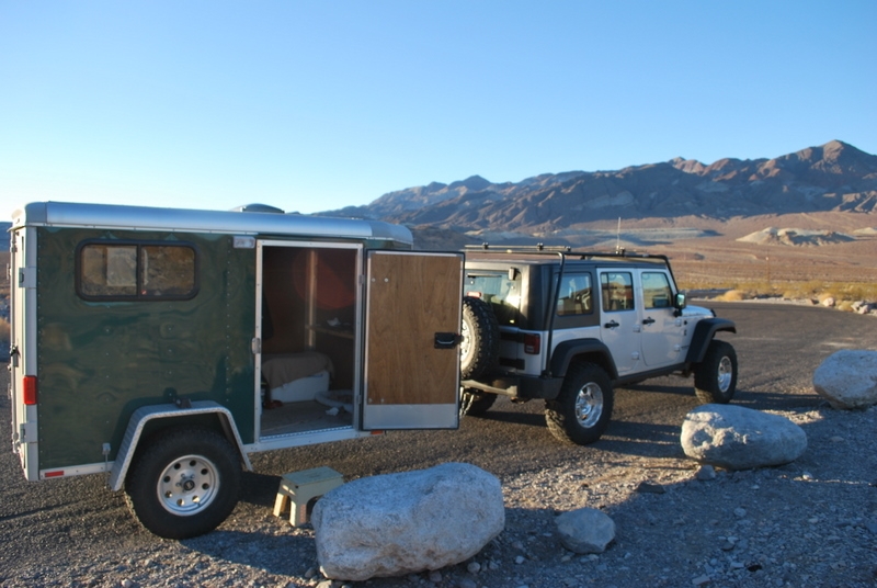 Arriving at Death Valley Info Center