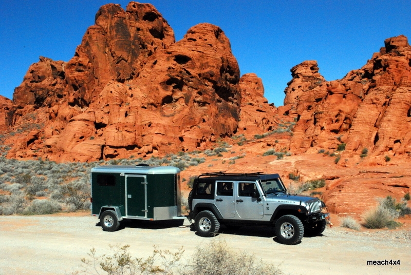 On the senic loop at Valley of Fire SP