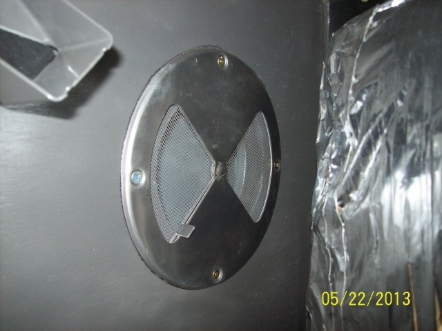 galley area ambient air vent