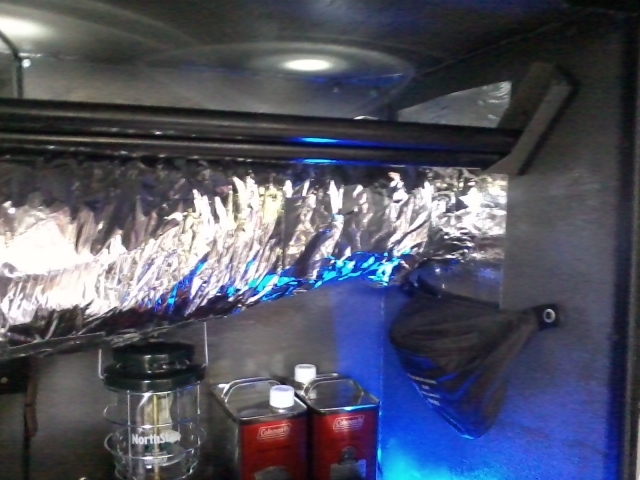 A/C ducting / booster fan inside