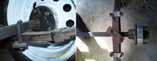 first axle 4 leaf spring 22.5 inch eye to eye measurement