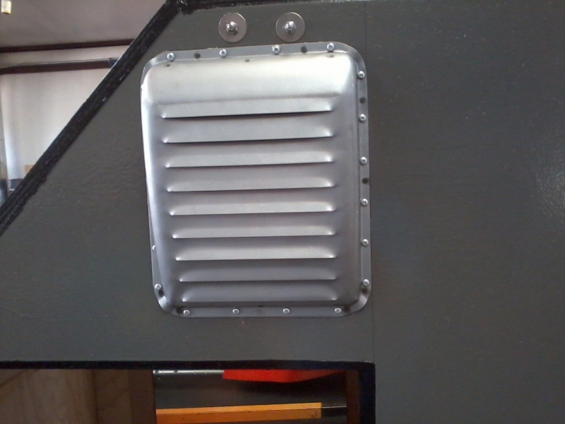 closeup of vent