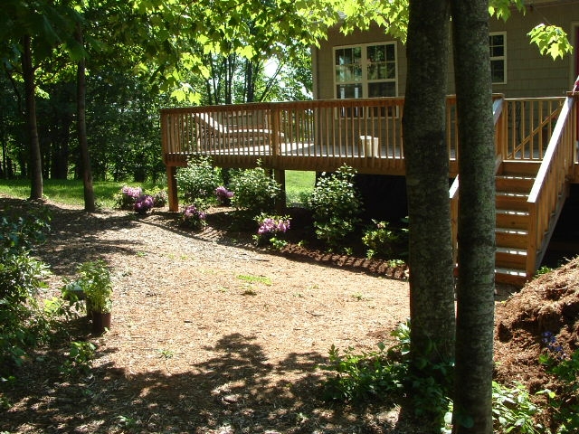 the other side of house