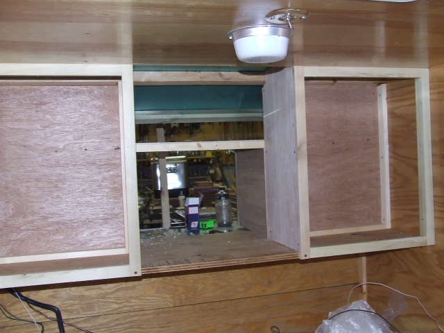 Galley cabinet frames
