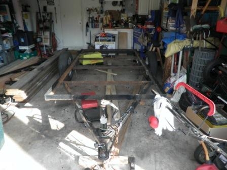 Dirty, naked frame
