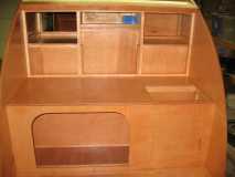 rear cabinets