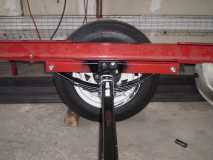 Flipped axle