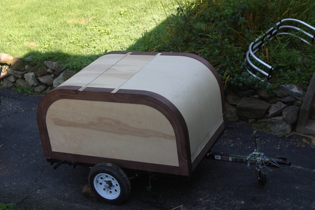 Camping Gear Hauler/Galley Kitchen Trailer